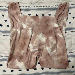 Buff Bunny Collection Beige swirl Legacy leggings